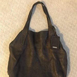 Max Mara brown leather bag